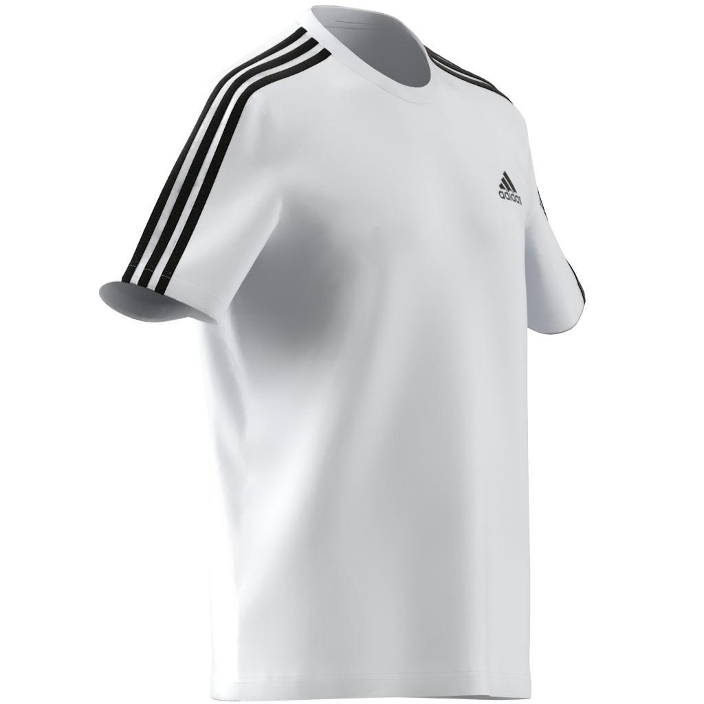 Essentials 3-Stripes T-Shirt, White, A901_ONE, large image number 6