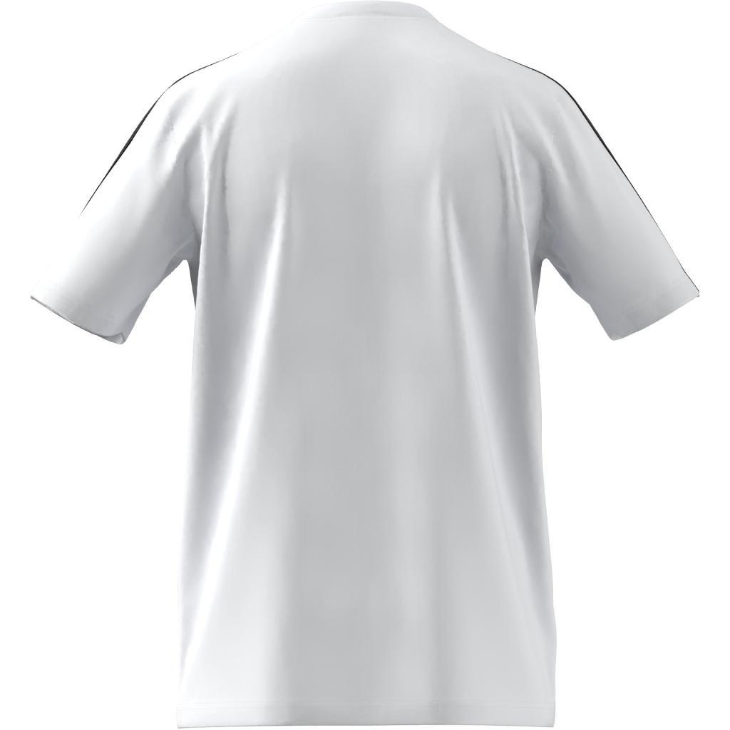 Essentials 3-Stripes T-Shirt, White, A901_ONE, large image number 7