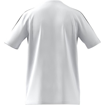 Men Essentials 3-Stripes T-Shirt , White, A901_ONE, large image number 8