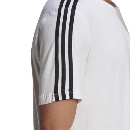 Men Essentials 3-Stripes T-Shirt , White, A901_ONE, large image number 11
