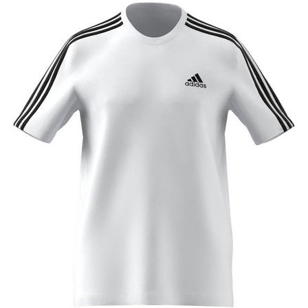 Men Essentials 3-Stripes T-Shirt , White, A901_ONE, large image number 27