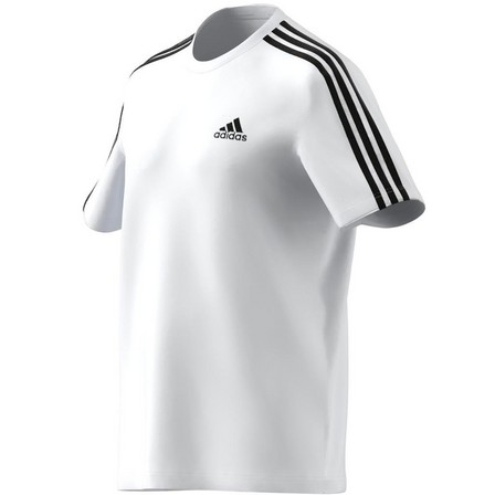 Men Essentials 3-Stripes T-Shirt , White, A901_ONE, large image number 30