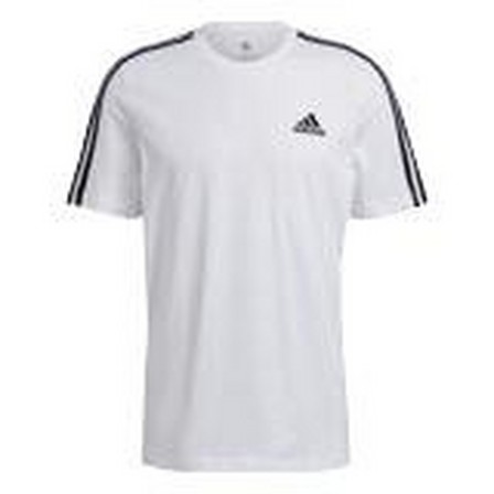 Men Essentials 3-Stripes T-Shirt , White, A901_ONE, large image number 39