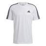 Men Essentials 3-Stripes T-Shirt , White, A901_ONE, thumbnail image number 39
