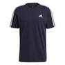 Men Essentials 3-Stripes T-Shirt, Navy, A901_ONE, thumbnail image number 0