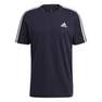 Men Essentials 3-Stripes T-Shirt, Navy, A901_ONE, thumbnail image number 2