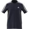 Men Essentials 3-Stripes T-Shirt, Navy, A901_ONE, thumbnail image number 3