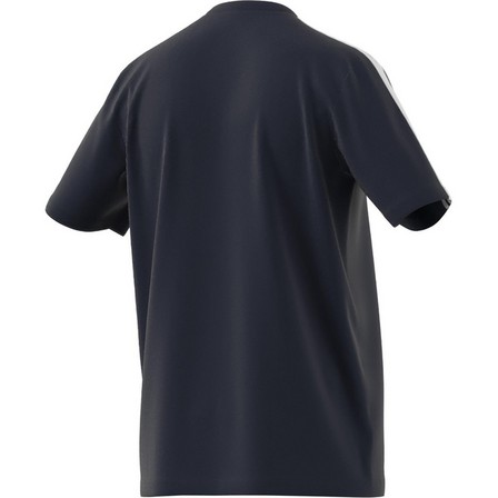 Men Essentials 3-Stripes T-Shirt, Navy, A901_ONE, large image number 7