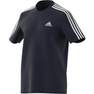 Men Essentials 3-Stripes T-Shirt, Navy, A901_ONE, thumbnail image number 12