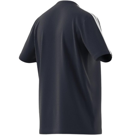Men Essentials 3-Stripes T-Shirt, Navy, A901_ONE, large image number 16