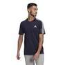 Men Essentials 3-Stripes T-Shirt, Navy, A901_ONE, thumbnail image number 21