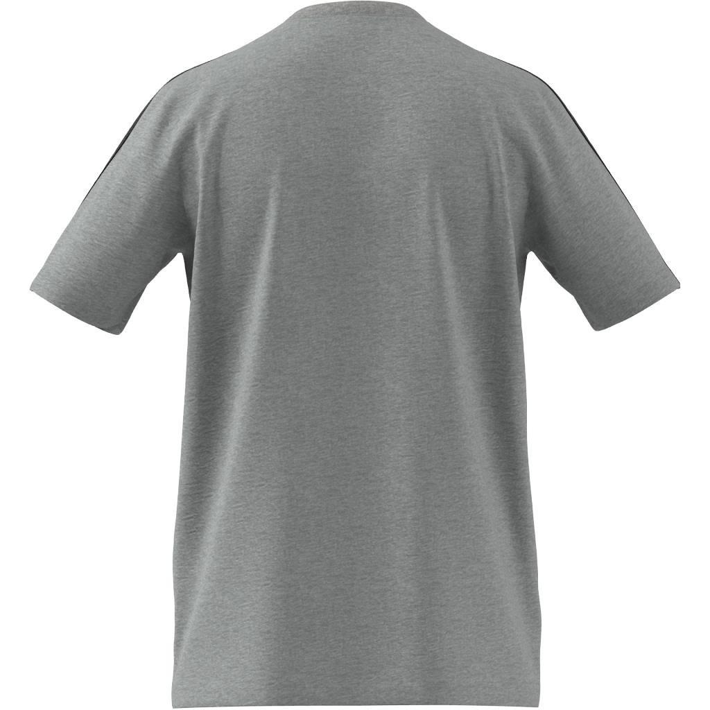 Men Essentials 3-Stripes T-Shirt, Grey, A901_ONE, large image number 4