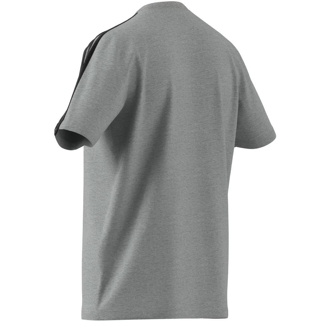 Men Essentials 3-Stripes T-Shirt, Grey, A901_ONE, large image number 5