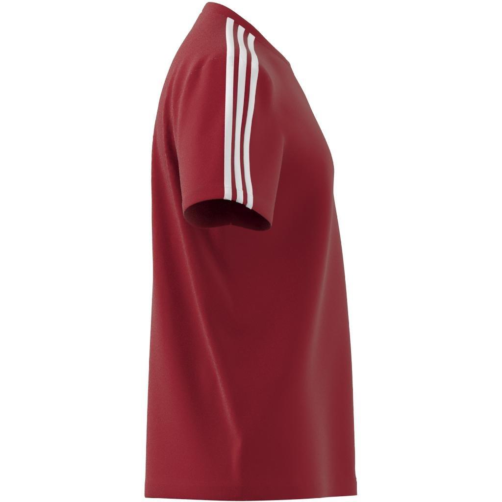 Essentials 3-Stripes T-Shirt, Red, A901_ONE, large image number 9