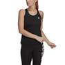Women Designed To Move 3-Stripes Sport Tank Top, Black, A901_ONE, thumbnail image number 4