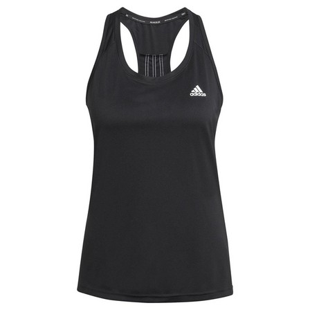 Women Designed To Move 3-Stripes Sport Tank Top, Black, A901_ONE, large image number 5