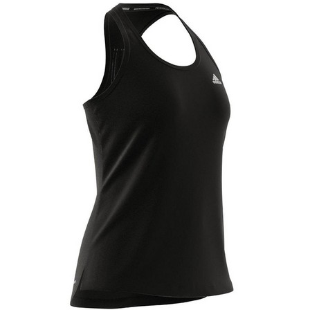 Women Designed To Move 3-Stripes Sport Tank Top, Black, A901_ONE, large image number 18
