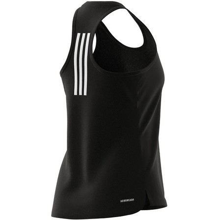 Women Designed To Move 3-Stripes Sport Tank Top, Black, A901_ONE, large image number 23