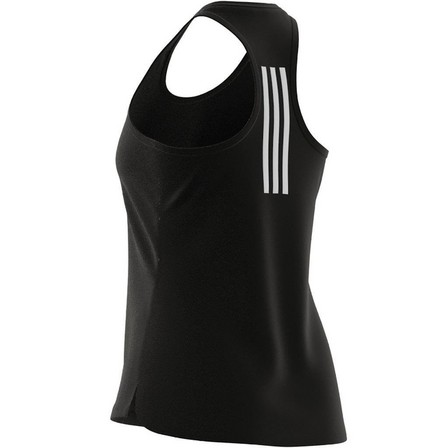 Women Designed To Move 3-Stripes Sport Tank Top, Black, A901_ONE, large image number 36