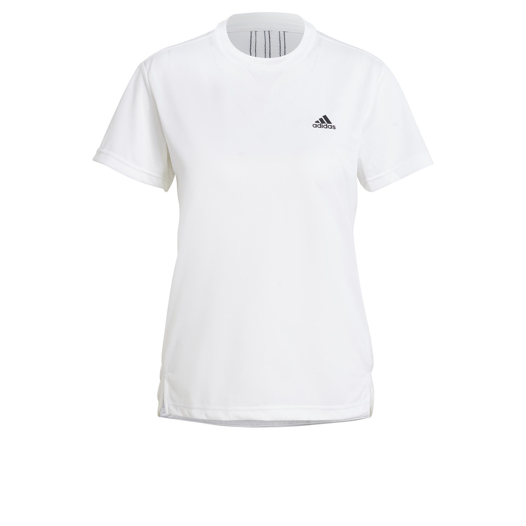 Aeroready Designed 2 Move 3-Stripes Sport T-Shirt, White, , large image number 2