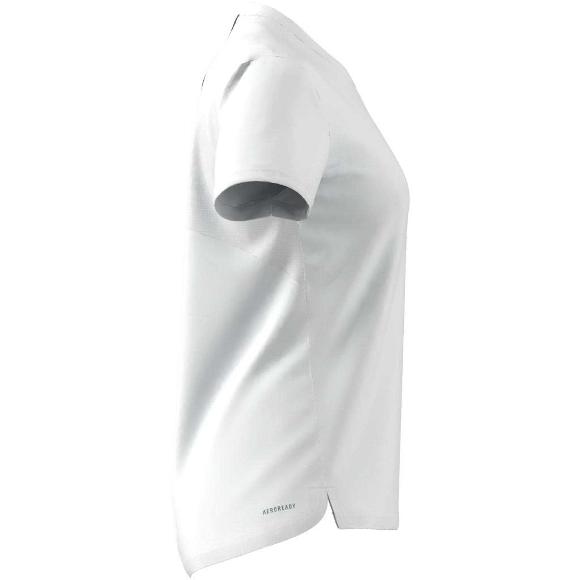 Aeroready Designed 2 Move 3-Stripes Sport T-Shirt, White, , large image number 20