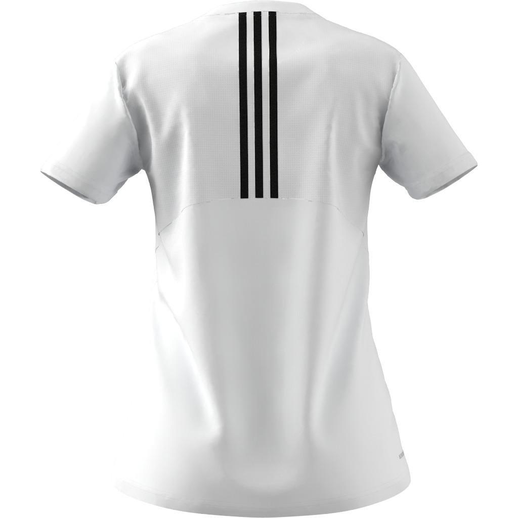 Aeroready Designed 2 Move 3-Stripes Sport T-Shirt, White, , large image number 33