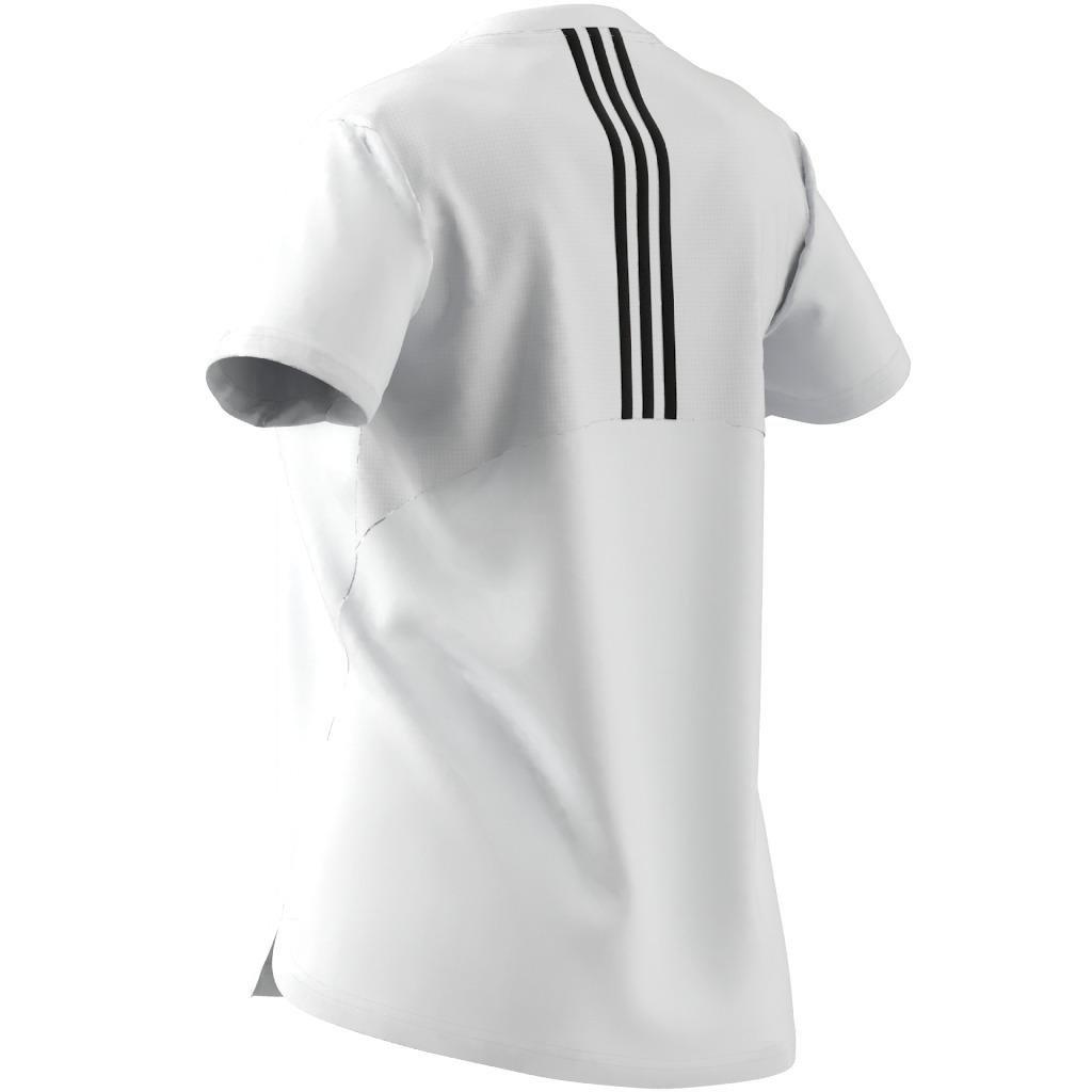 Aeroready Designed 2 Move 3-Stripes Sport T-Shirt, White, , large image number 39