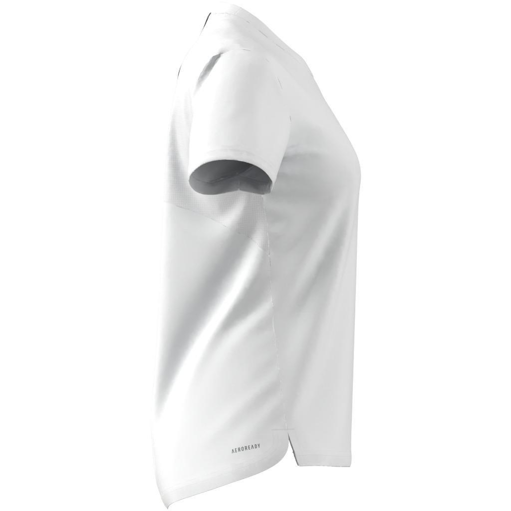 Aeroready Designed 2 Move 3-Stripes Sport T-Shirt, White, , large image number 40