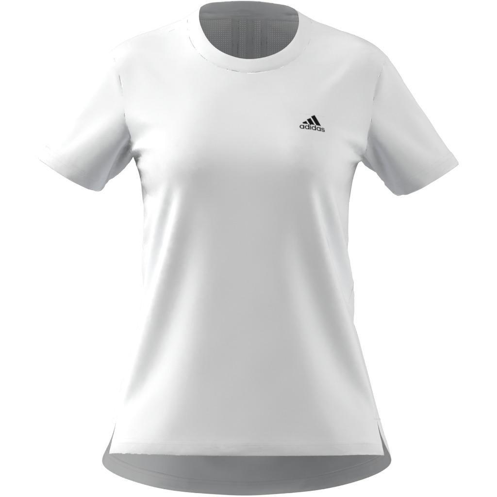 Aeroready Designed 2 Move 3-Stripes Sport T-Shirt, White, , large image number 43