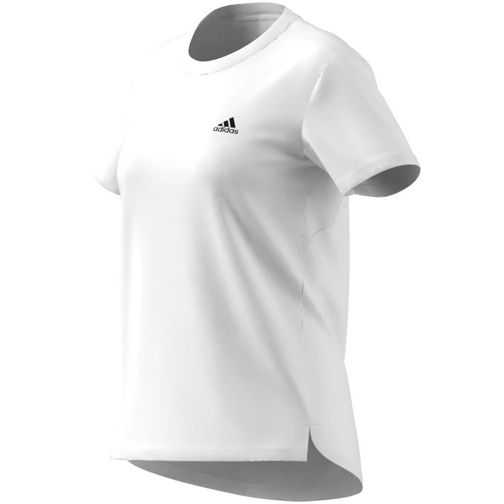 Aeroready Designed 2 Move 3-Stripes Sport T-Shirt, White, , large image number 45