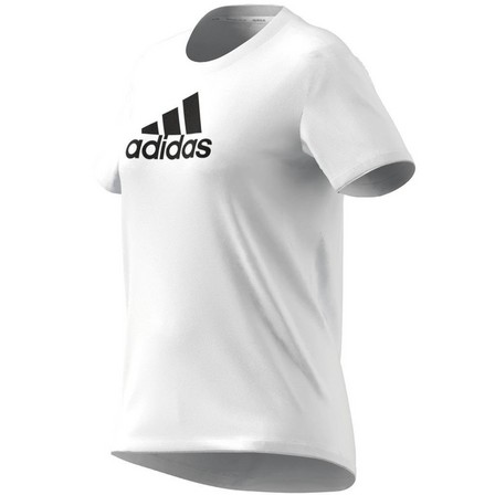 Women Primeblue Designed 2 Move Logo Sport T-Shirt, White | adidas Lebanon