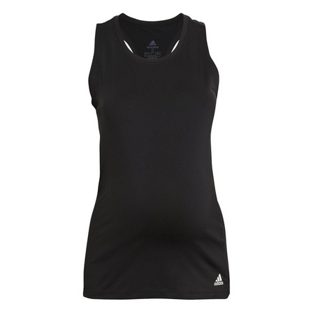 Women Aeroready Designed 2 Move Sport Tank Top (Maternity), Black, A901_ONE, large image number 1