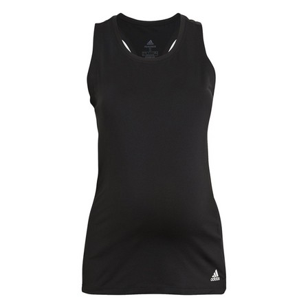 Women Aeroready Designed 2 Move Sport Tank Top (Maternity), Black, A901_ONE, large image number 4