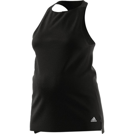 Women Aeroready Designed 2 Move Sport Tank Top (Maternity), Black, A901_ONE, large image number 11