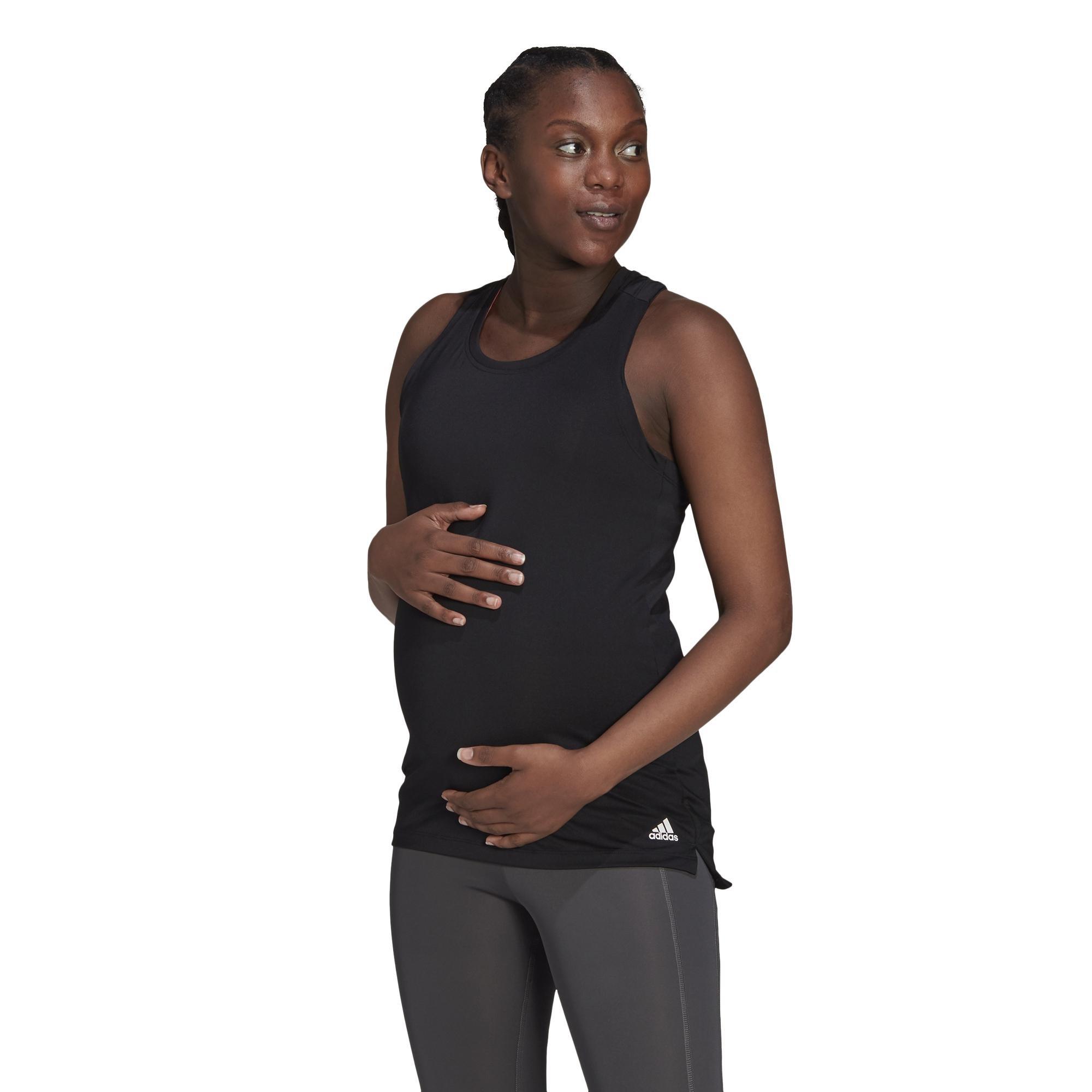 Women Aeroready Designed 2 Move Sport Tank Top (Maternity), Black, A901_ONE, large image number 17