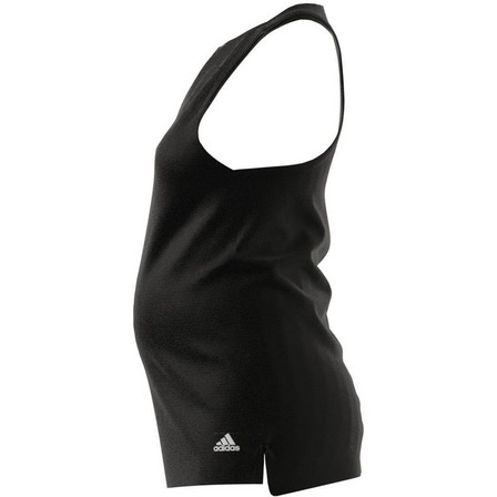 Women Aeroready Designed 2 Move Sport Tank Top (Maternity), Black, A901_ONE, large image number 18