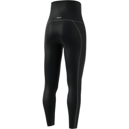Women Designed To Move 7/8 Sport Tights (Maternity), Black, A901_ONE, large image number 5