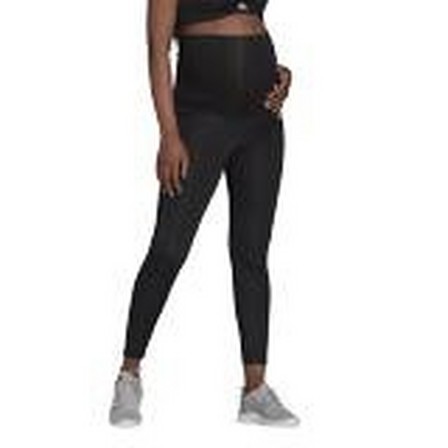 Women Designed To Move 7/8 Sport Tights (Maternity), Black, A901_ONE, large image number 22