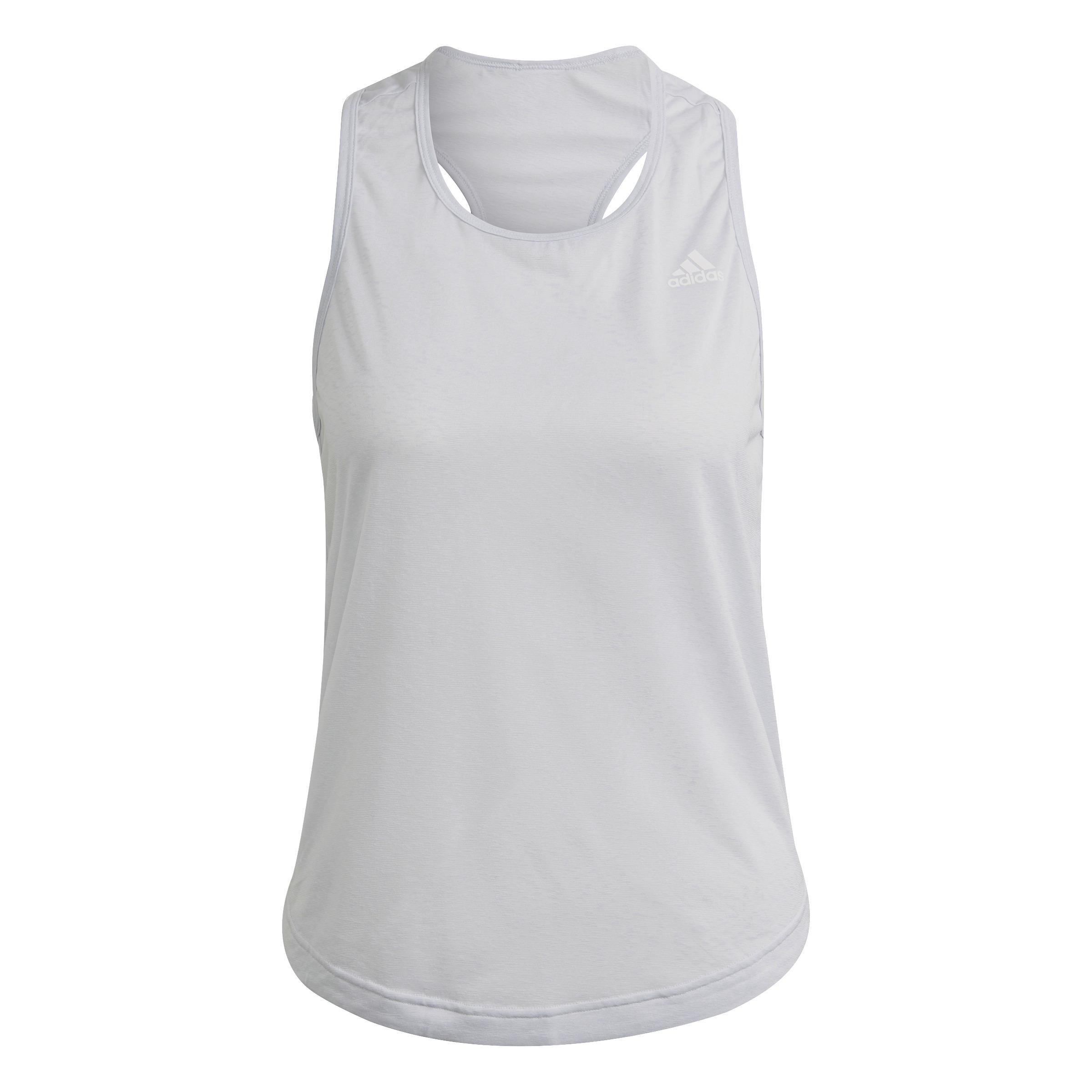 adidas Designed 2 Move AEROREADY Dance Tank Top, Blue, A901_ONE, large image number 0