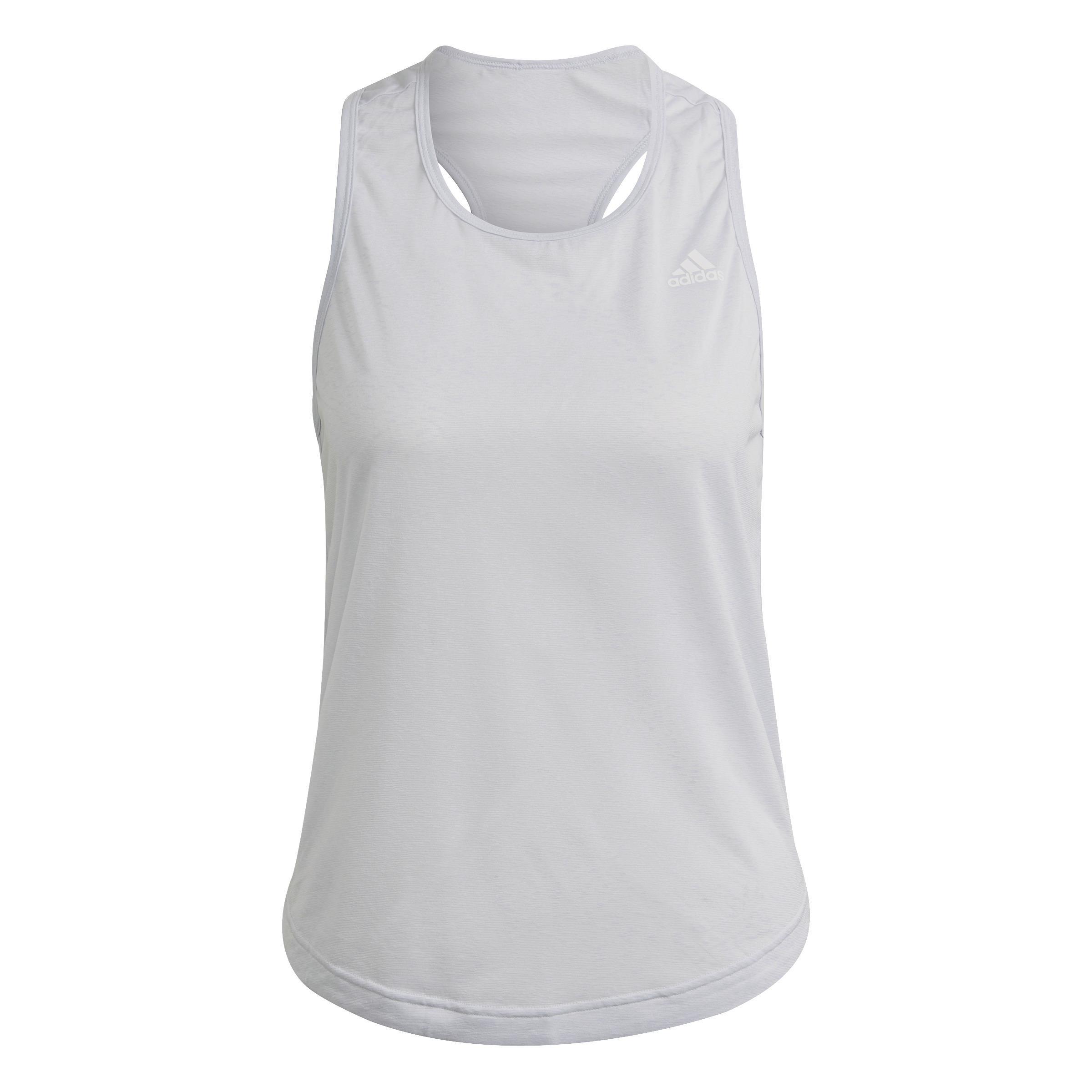 adidas Designed 2 Move AEROREADY Dance Tank Top, Blue, A901_ONE, large image number 1