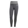 Women Designed To Move High-Rise 3-Stripes 7/8 Sport Leggings, Grey, A901_ONE, thumbnail image number 0