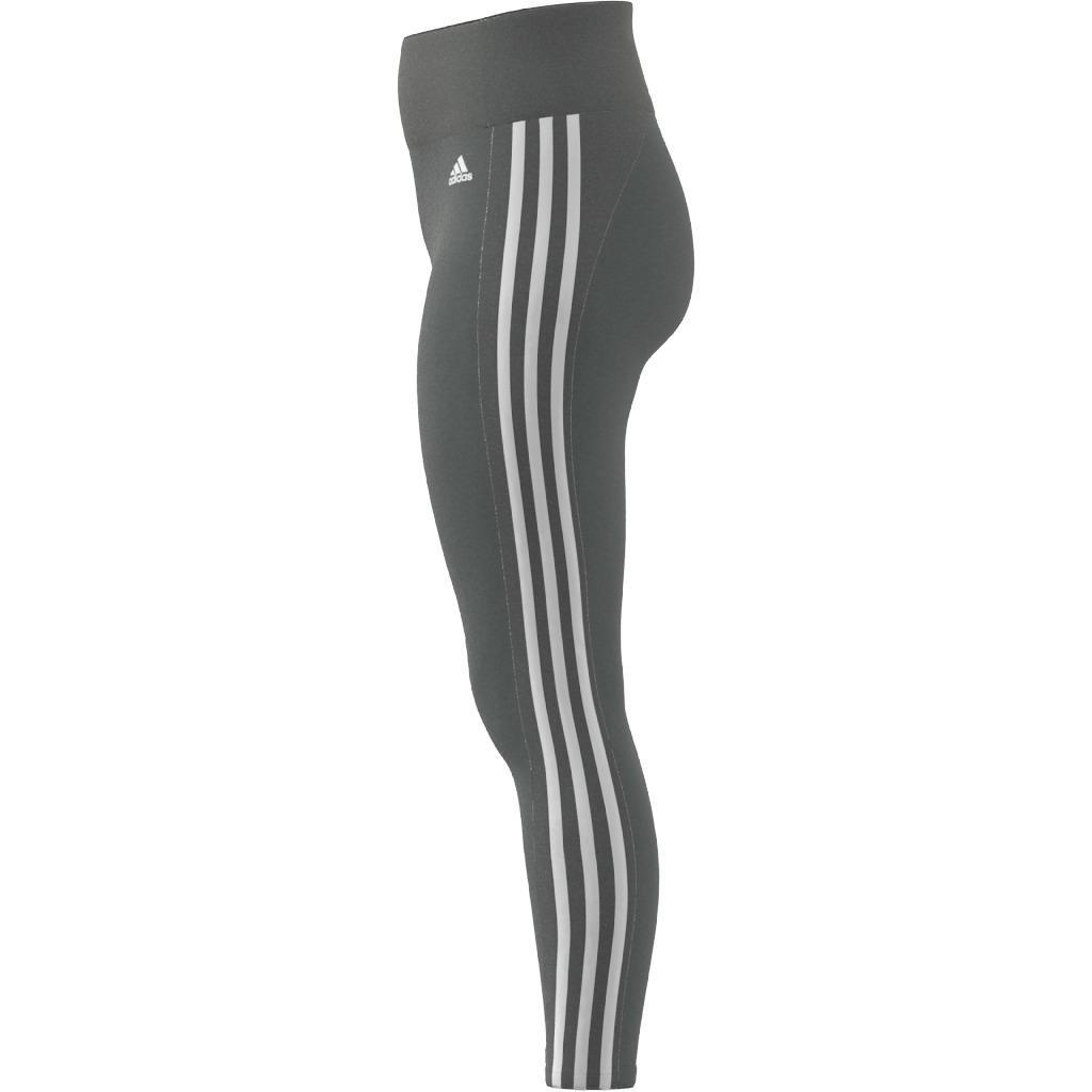 Designed to Move High-Rise 3-Stripes 7/8 Sport Leggings, Grey, , large image number 4