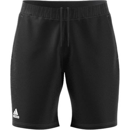 Men Club Stretch-Woven Tennis Shorts, Black, A901_ONE, large image number 3