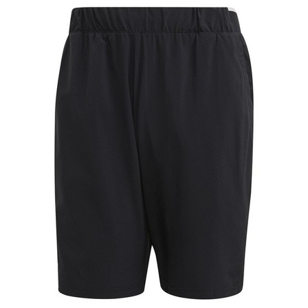 Men Club Stretch-Woven Tennis Shorts, Black, A901_ONE, large image number 4