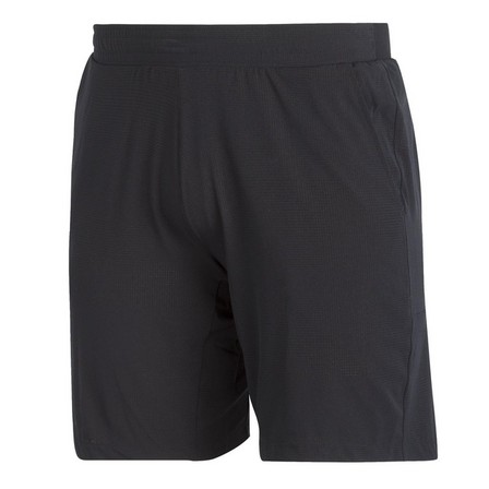 Men Club Stretch-Woven Tennis Shorts, Black, A901_ONE, large image number 6