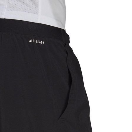 Men Club Stretch-Woven Tennis Shorts, Black, A901_ONE, large image number 11