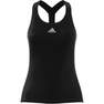 Women Tennis Y-Tank Top, Black, A901_ONE, thumbnail image number 4