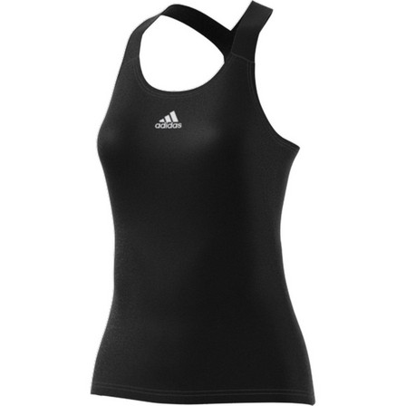 Women Tennis Y-Tank Top, Black, A901_ONE, large image number 14
