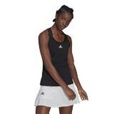 Women Tennis Y-Tank Top, Black, A901_ONE, large image number 23