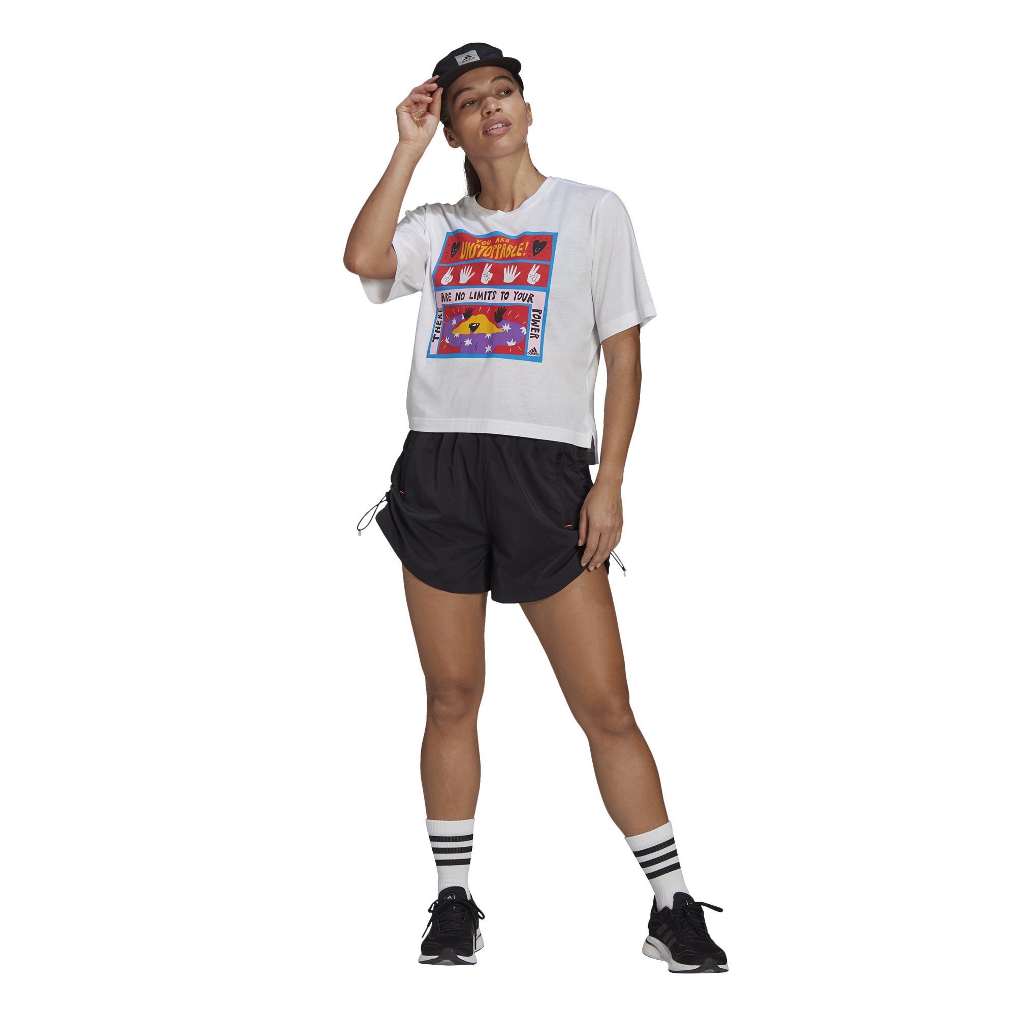 Sportswear Adjustable Primeblue Shorts, Black, A901_ONE, medium